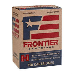 Frontier Ammunition 223 Remington 55 Grain Hollow Point 150 Count