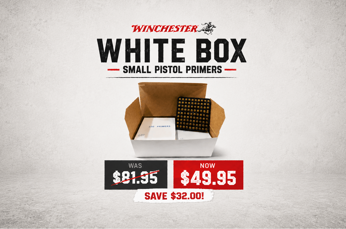 winchester white box small pistol primers