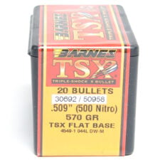 Barnes .509 / 500 Nitro 570 Grain Triple-Shock X (20)
