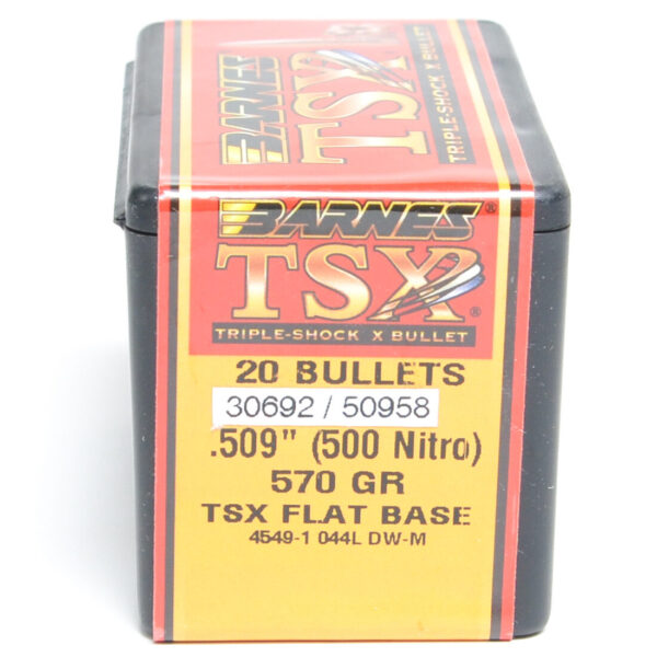 Barnes .509 / 500 Nitro 570 Grain Triple-Shock X (20)