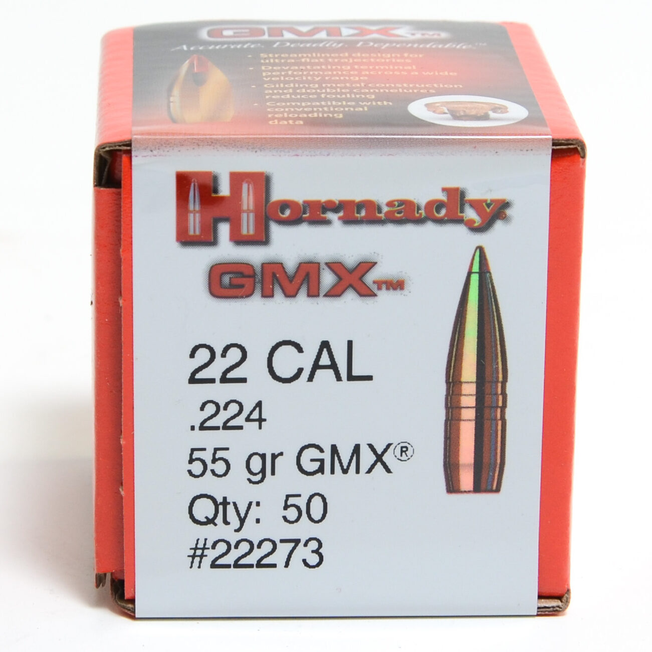 HORNADY GMX 55GR 224 visual data 3