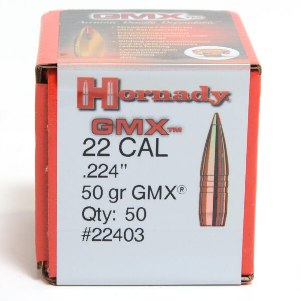 Hornady .224 / 22 50 Grain GMX (MonoFlex) (50)