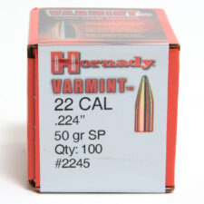 Hornady .224 / 22 50 Grain Soft Point (100 Bullets)