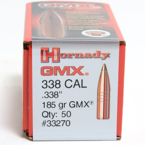 Hornady .338 / 338 185 Grain GMX (MonoFlex) (50)