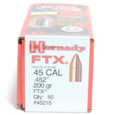 Hornady .452 / 460 S&W 200 Grain FTX (Flex Tip) (50)