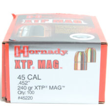 Hornady .452 / 45 240 Grain XTP MAG (eXtreme Terminal Performance) (100)