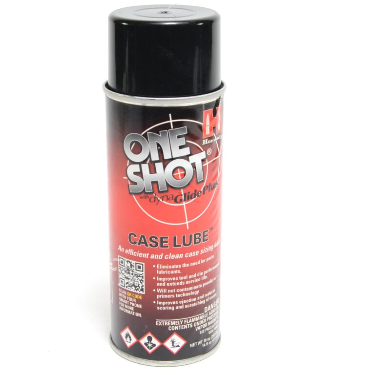 Hornady OneShot Case Lube 10 Ounce Aerosol Powder Valley Outdoors