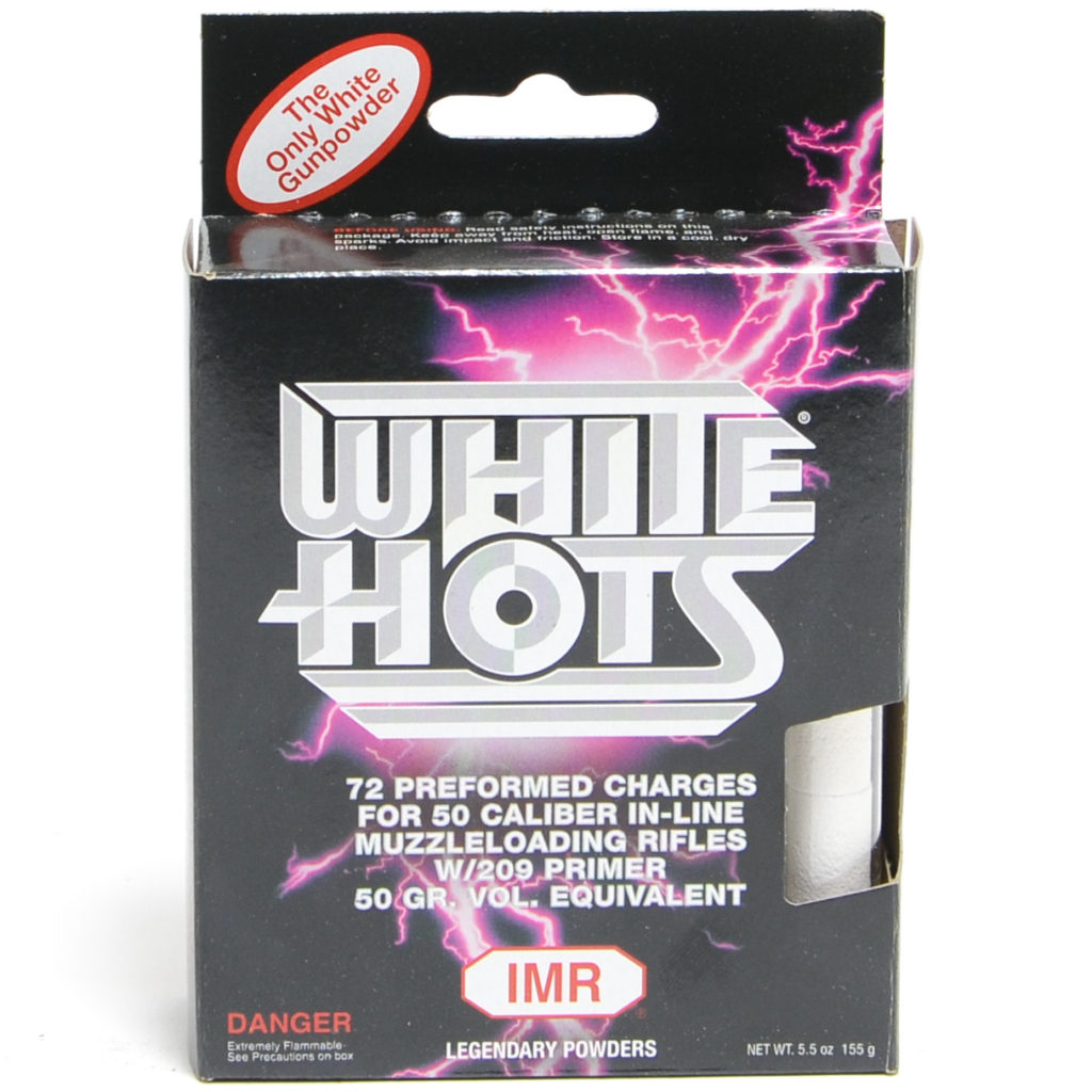 IMR White Hots (72/Box) Powder Valley