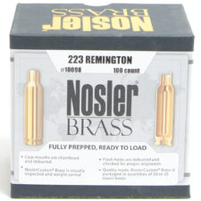 Nosler Unprimed Brass 223 Rem (100)