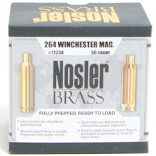 Nosler Unprimed Brass 264 Win Magnum (50)