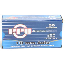 Prvi Ammo 10mm 180 Grain Jacketed Hollow Point (50) 10/Cs