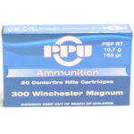 Prvi Partizan Ammunition 300 Winchester Magnum 165 Grain Pointed Soft Point Box of 20