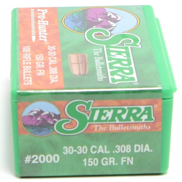 Sierra .308 / 30-30 150 Grain Flat Nose (100)