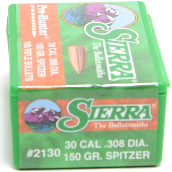Sierra .308 / 30 150 Grain Spitzer Pro-Hunter (100)