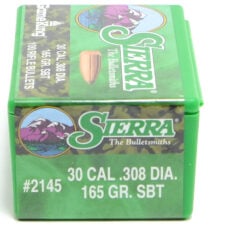 Sierra .308 / 30 165 Grain Spitzer Gameking (100)