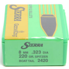 Sierra .323 / 8mm 220 Grain Spitzer GameKing (50)