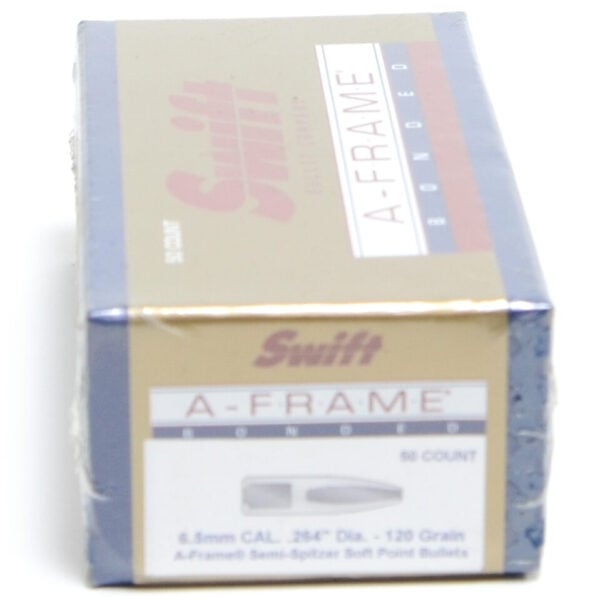 Swift .264 / 6.5mm 120 Grain A-Frame Semi-Spitzer (50)