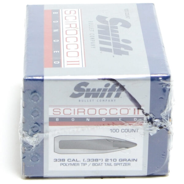 Swift Scirocco .338 / 33 210 Grain Boat Tails (100)