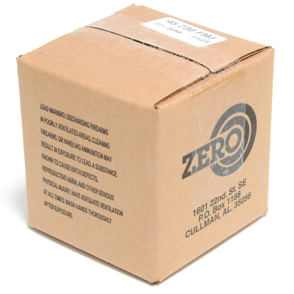 Zero .451 / 45 ACP 230 Grain Full Metal Jacket (500)