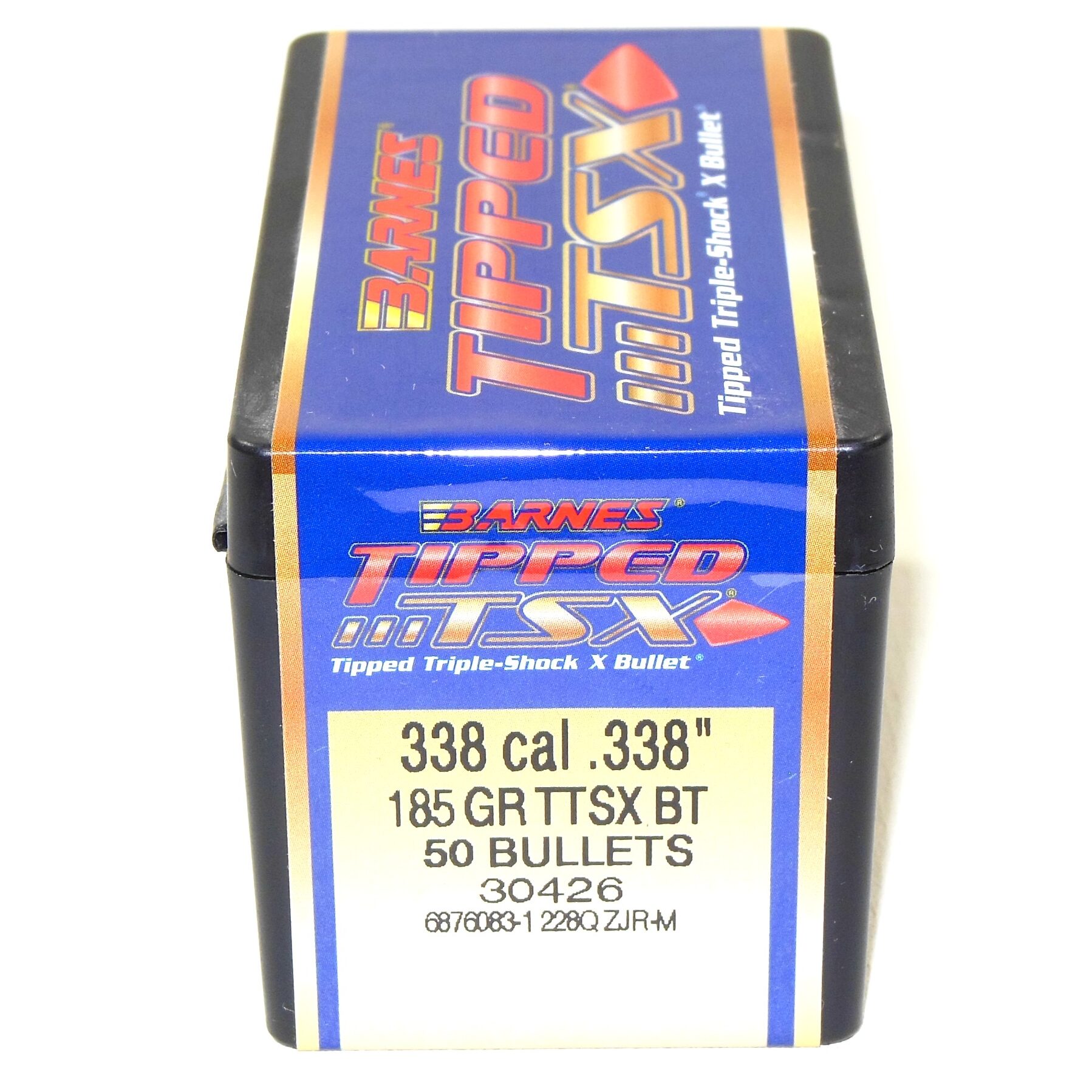 Barnes .338 / 338 185 Grain Tipped TripleShock X Boat Tail Bullet (50 Bullets) Powder Valley