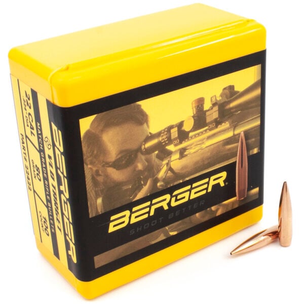 Berger .224 / 22 80 Grain Match Target Very Low Drag (100)