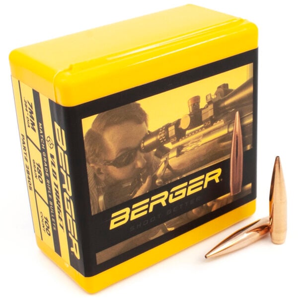 Berger .284 / 7mm 180 Grain Target Very Low Drag (100)