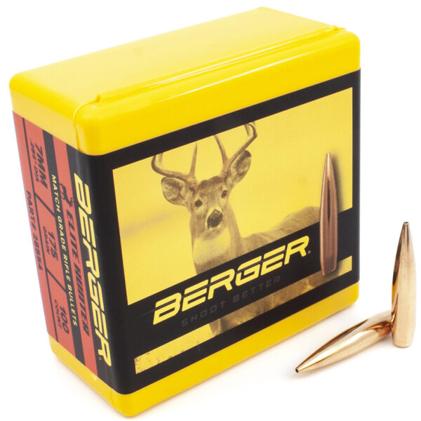 Berger .284 / 7mm 175 Grain Elite Hunter Bullet (100)