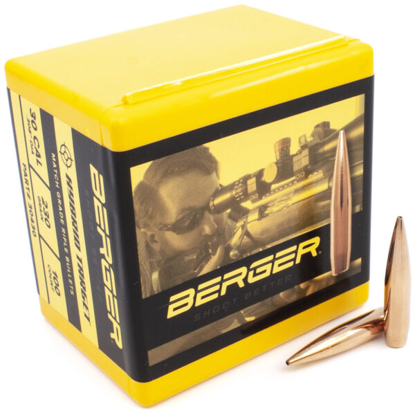 Berger .308 / 30 230 Grain Hybrid Target (100)