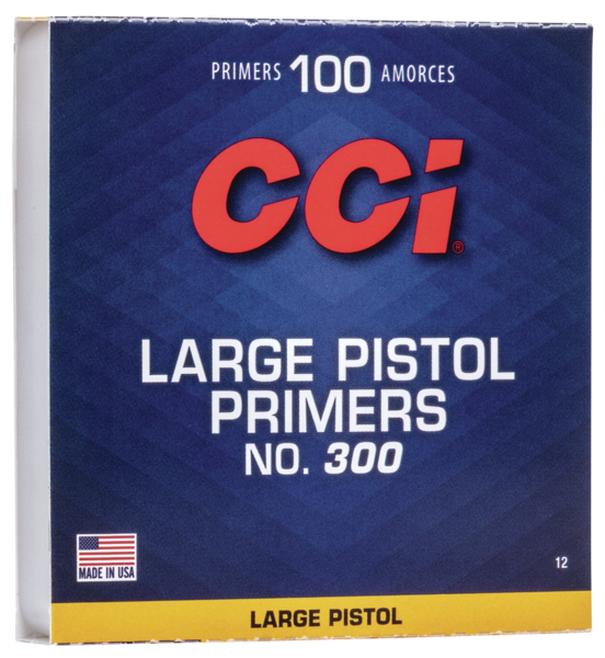 CCI #300 Large Pistol Primers (1000)