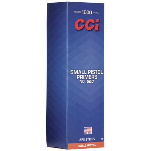 CCI APS #500 Small Pistol Primers (1000)