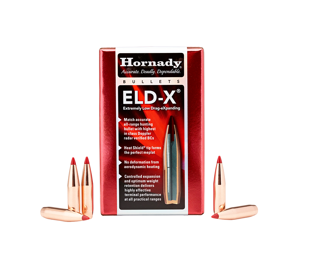 Hornady ELD-X Bullets .224 Diameter (22 Caliber) 80 Grain Polymer