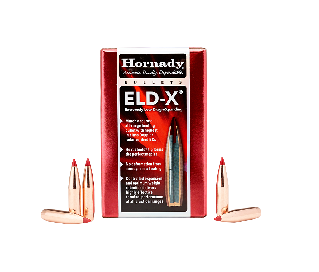 Hornady ELD-X Bullets 0.284 (284 Caliber, 7mm) 175 Grain Polymer