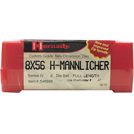 Hornady Dieset 2 8X56 Hungarian-Mann (.329)