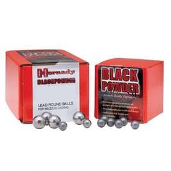 Hornady Muzzleloader 50 Cal .495 Lead Balls (100)