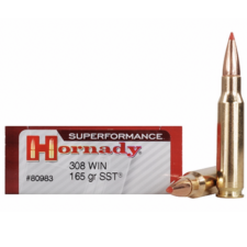 Hornady Ammo 308 Win 165 SST (Super Shock Tip) Superformance (20)