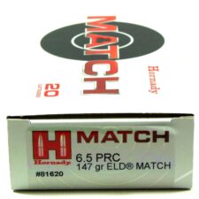 Hornady 6.5 Prc 147 Grain ELD-M (Extremly Low Drag) Match Ammunition (20 Rounds)