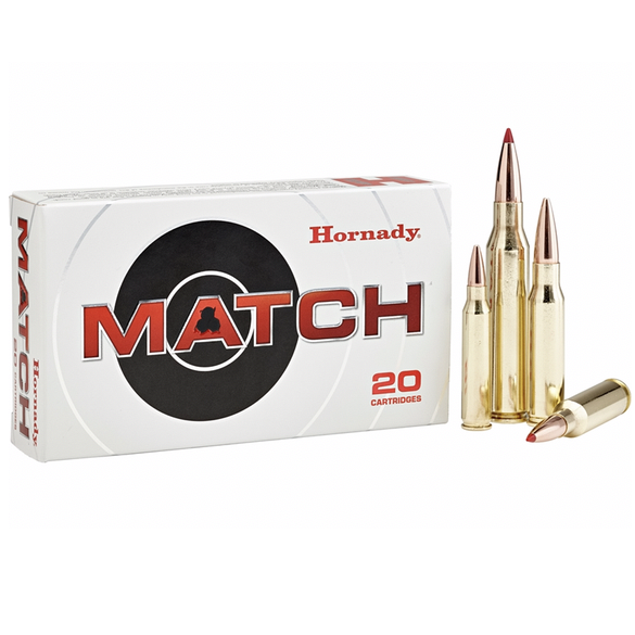 Hornady Ammo 300 Win Magnum 178 Grain ELD-M (Extremly Low Drag) Match (20)
