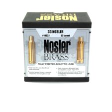 Nosler Unprimed Brass Brass 33 Nosler (25)