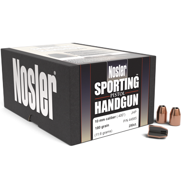 Nosler .400 / 40 180 Grain Jacketed Hollow Point (250)