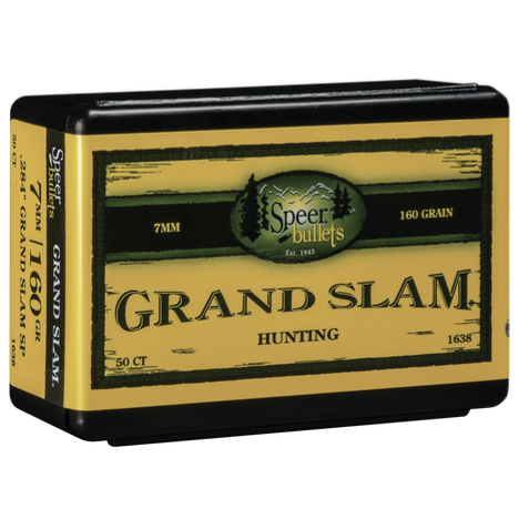 Speer .284 / 7mm 160 Grain Grand Slam (50)