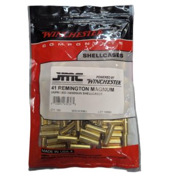 Winchester 41 Remington Magnum Brass 100 Count