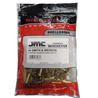Winchester 44 Smith & Wesson Brass 100 Count