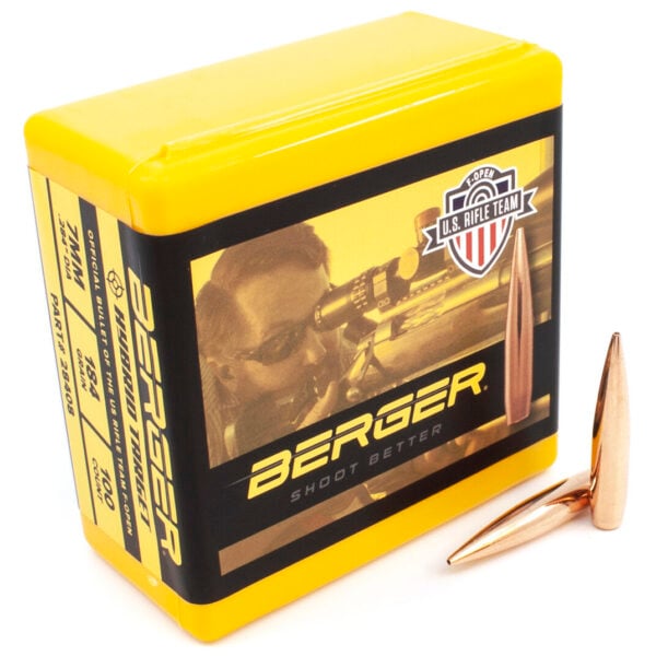 Berger .284 / 7mm 184 Grain. F-Open Target (100)