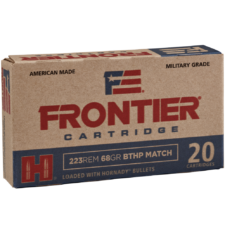Frontier 223 Rem 68 Gr Hornady Boat Tail Hollow Point Match (20)