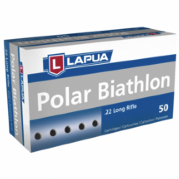 Lapua 22LR 40 Grain Lead Round Nose Polar Biathlon (50)