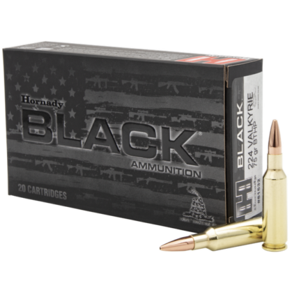 Hornady 224 Valkyrie 75 Gr Boat Tail Hollow Point (20)