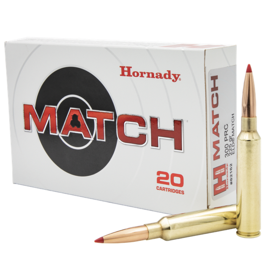 Hornady 300 PRC 225 Grain ELD-M (Extremly Low Drag) Match Ammunition (20 Rounds)