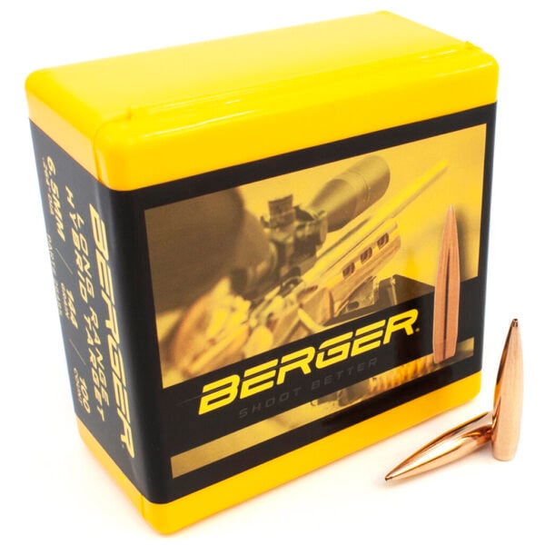 Berger .264 / 6.5mm 144 Grain Long Range Hybrid Target Bullet (100)