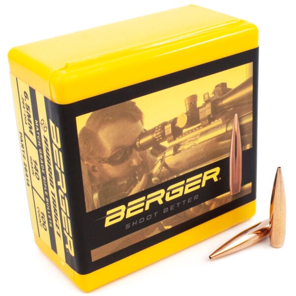 Berger .264 / 6.5mm 140 Grain Target Hybrid (100)
