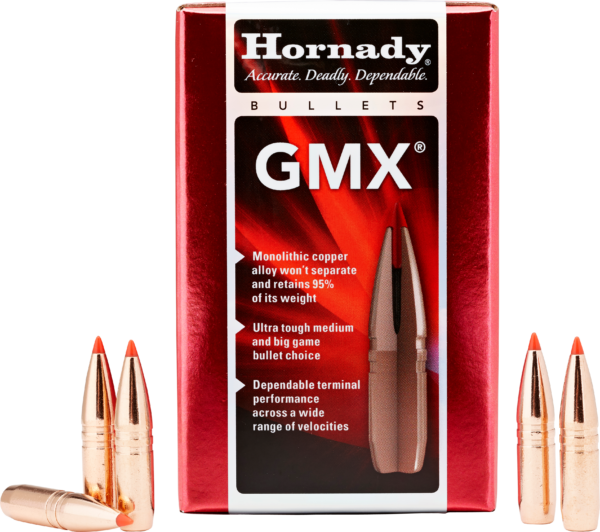 Hornady 6MM 90 Grain GMX (MonoFlex) .243 Diameter 50 Count Box